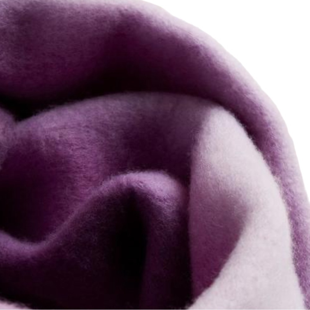 New with tags TORRID Fringe Scarf  Purple. - Picture 3 of 11